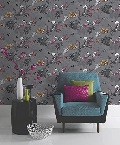 Papel Pintado Decorativo Floral